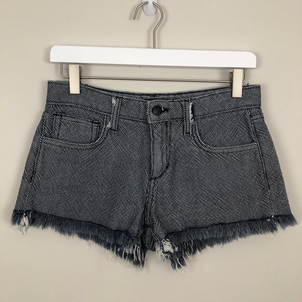 Y2K Low Rise Joe’s Jeans Loretta Woven Checker Print Cutoffs